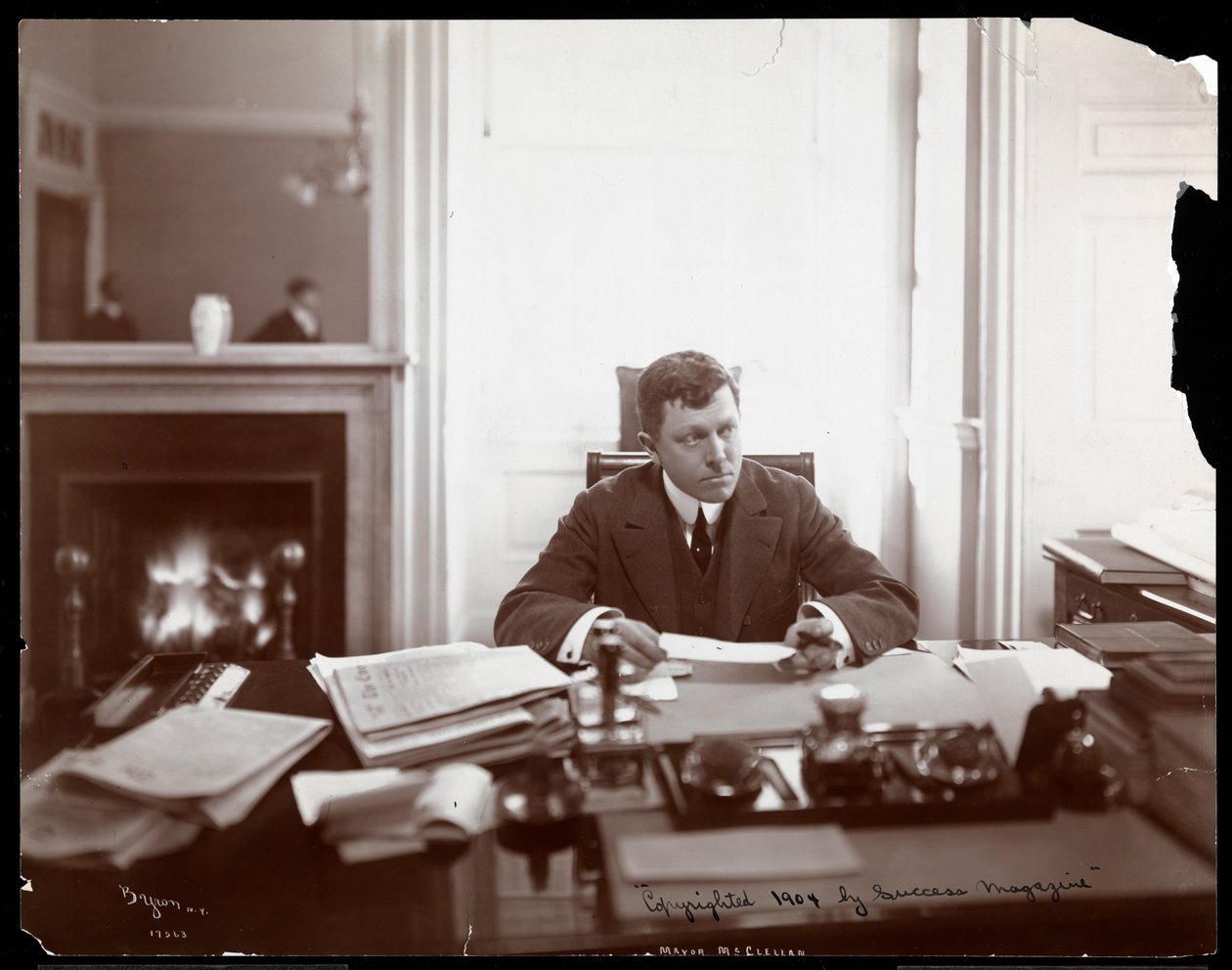 Mayor McClellan, 1904 by Byron Company
