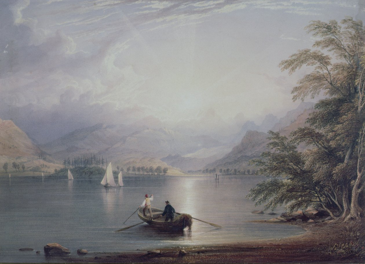 Scene in the English Lake District by C. F. Buckley