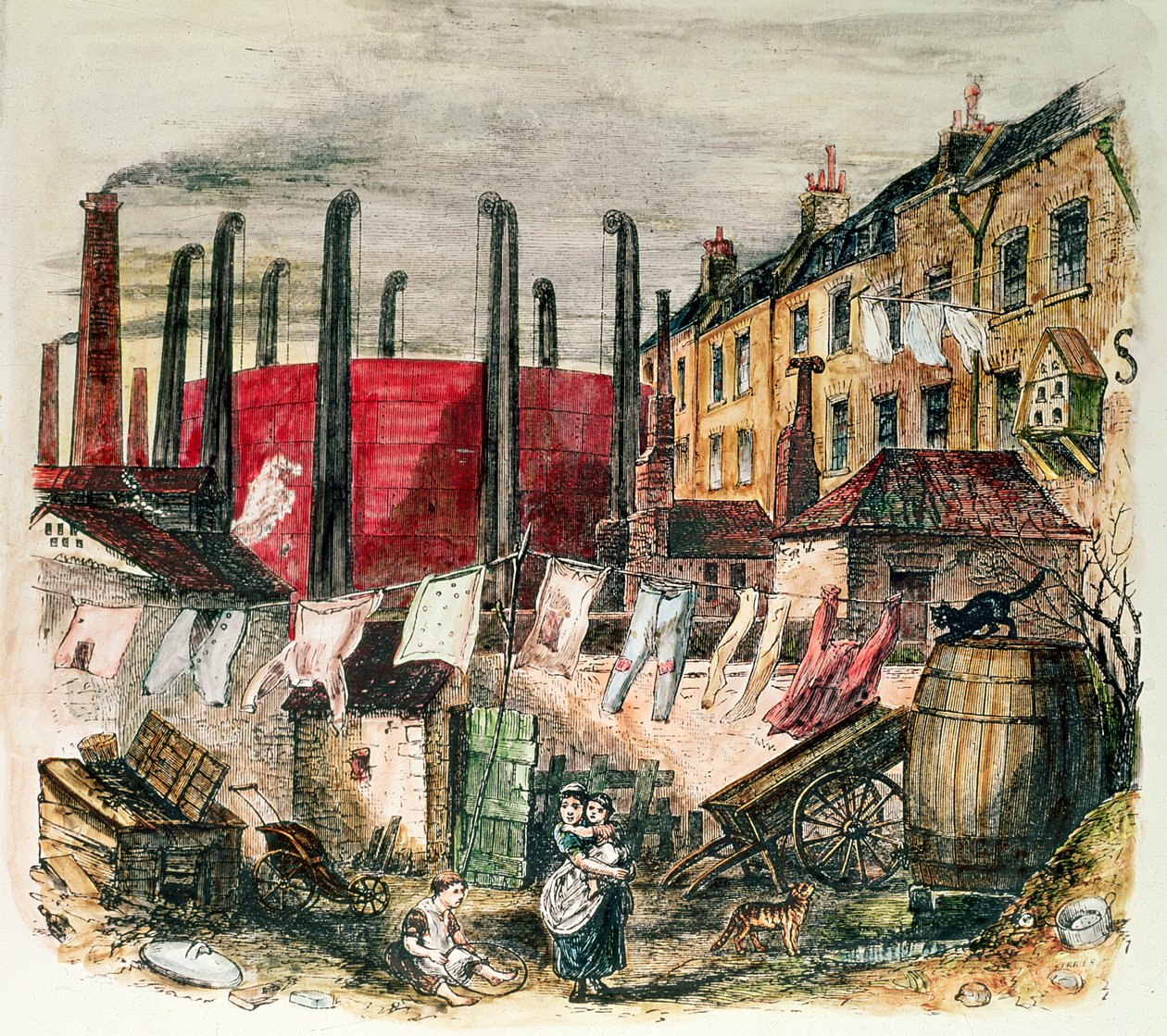 A Slum by C.A. Ferrier