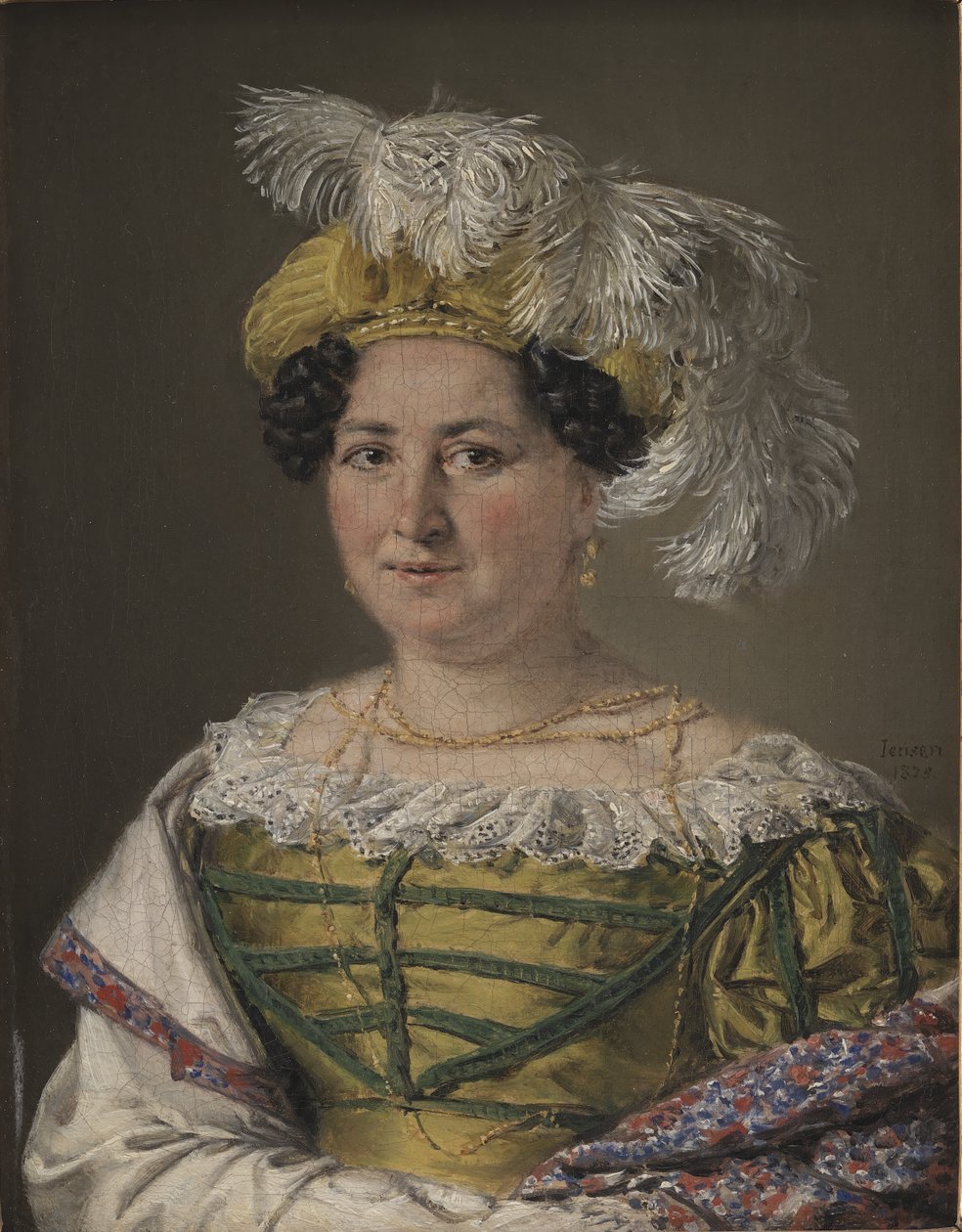 Portrait of Mrs. Pauline Hagen by C.A. Jensen