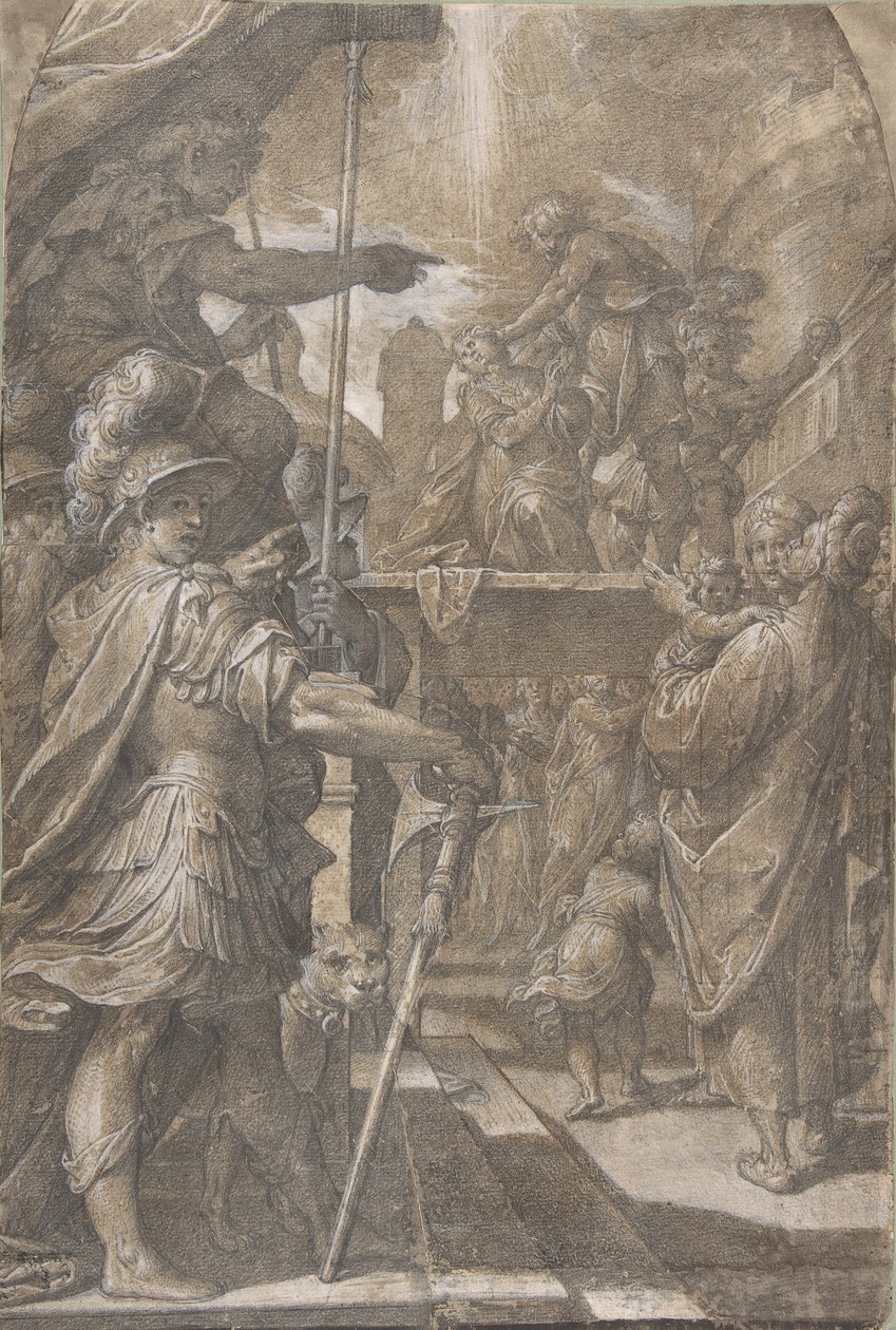 Martyrdom of Saint Agnes by Camillo Procaccini