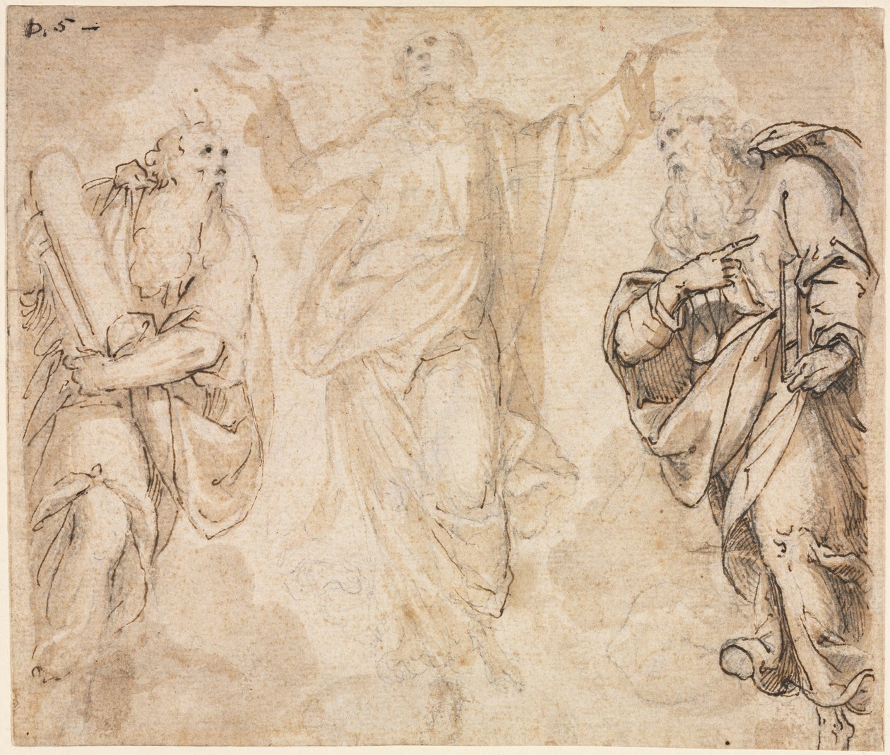 The Transfiguration (recto) by Camillo Procaccini