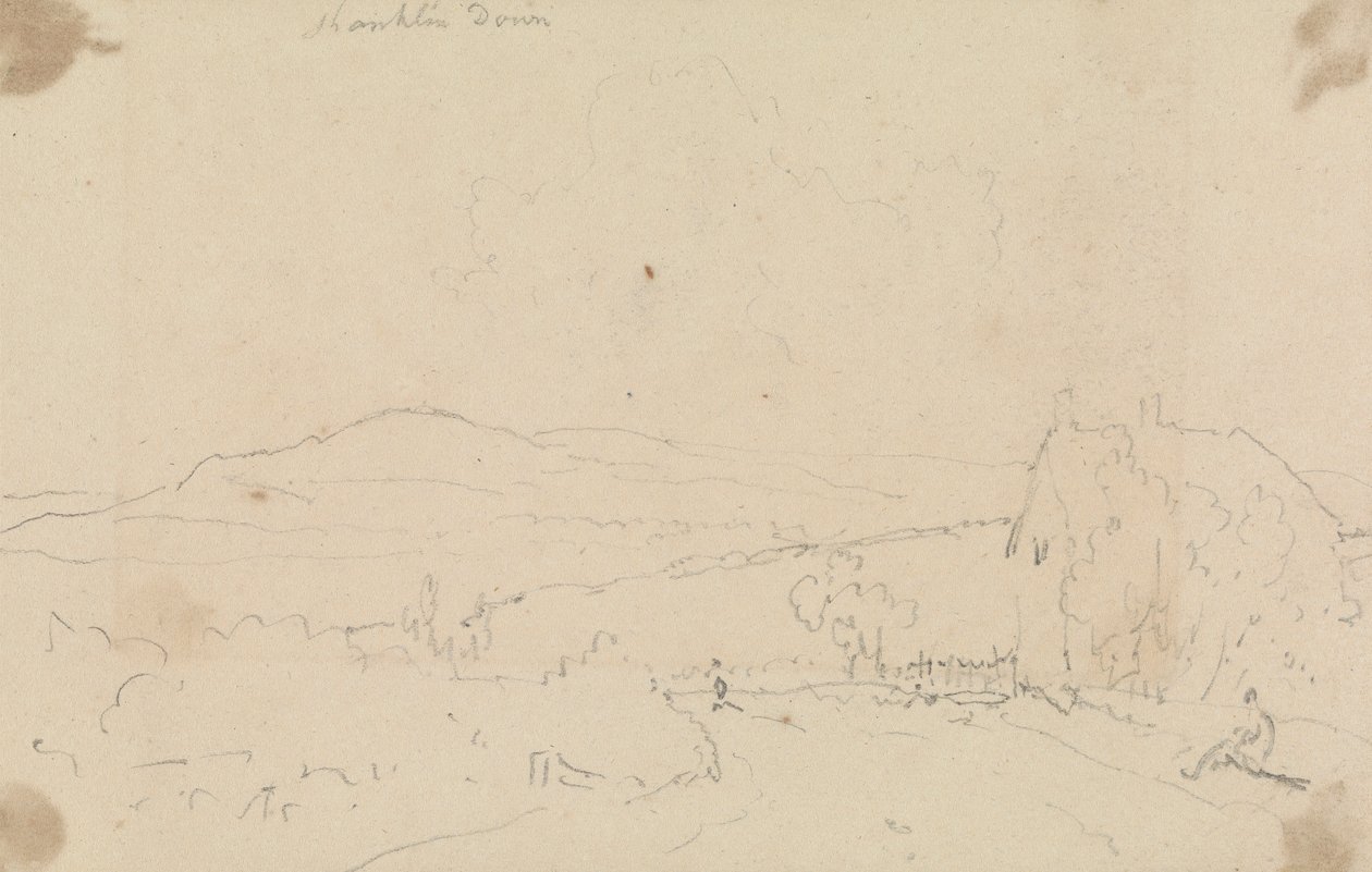 Shanklin Down, Isle of Wight by Capt. Thomas Hastings
