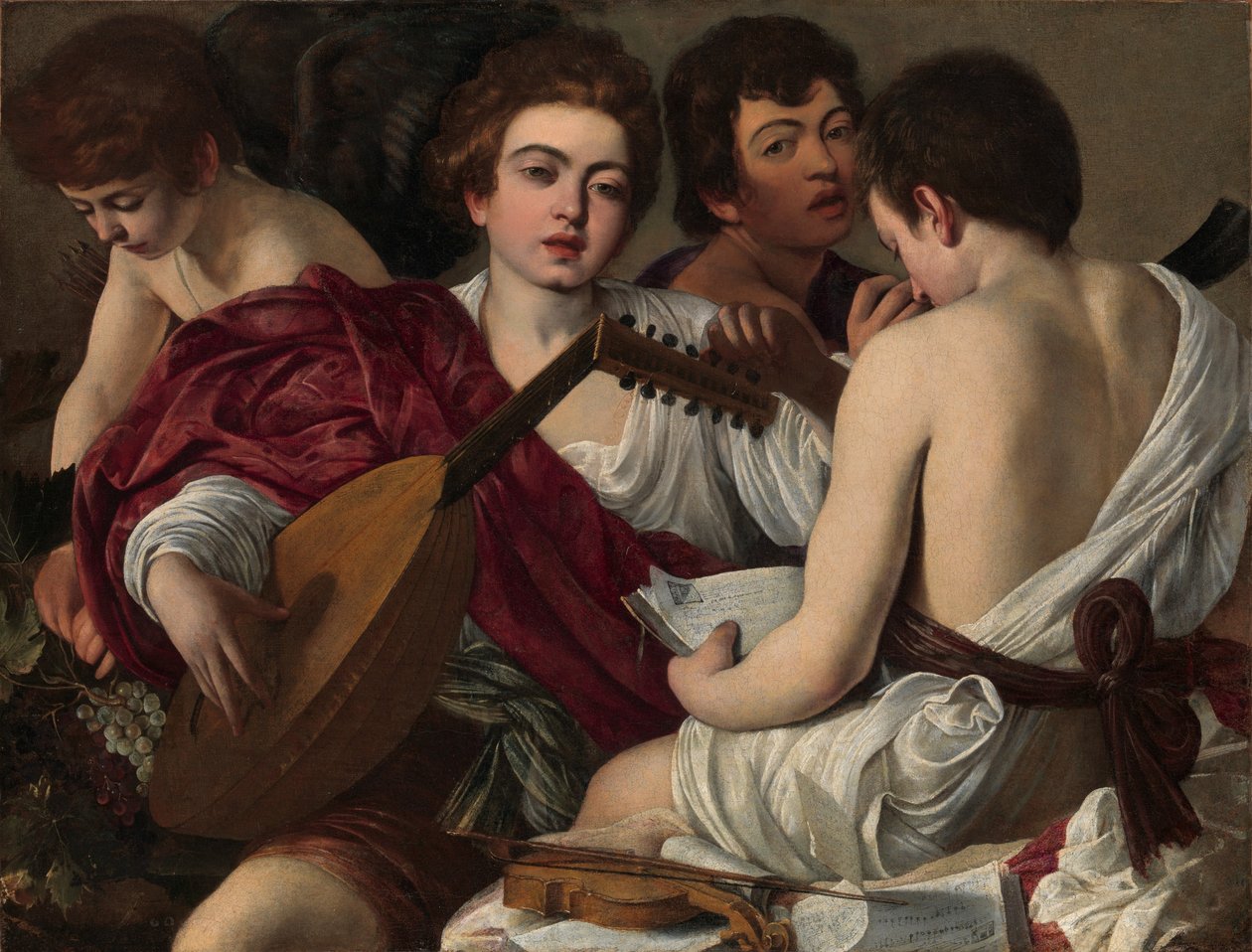 The Musicians by Caravaggio