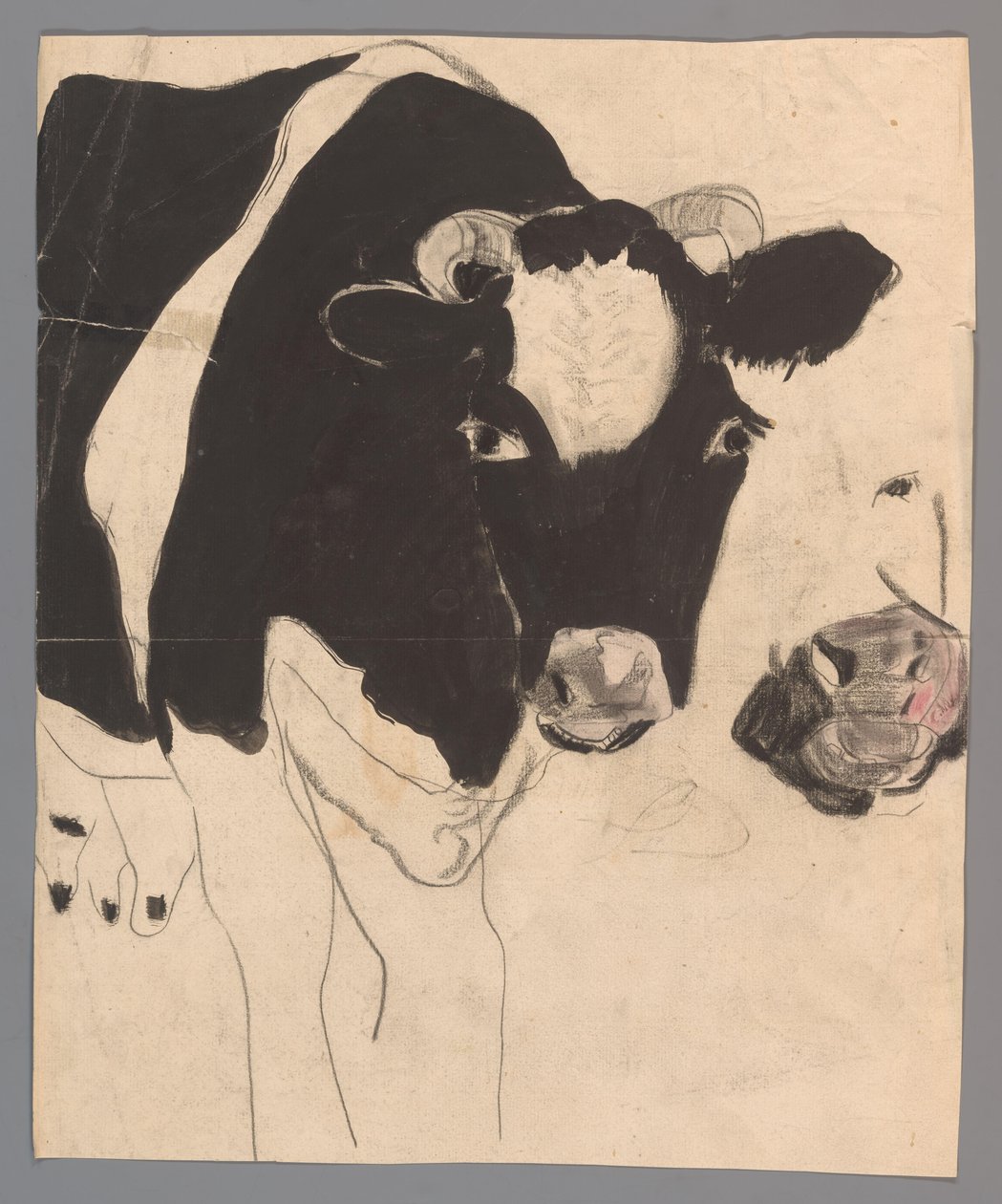 Cow by Carel Adolph Lion Cachet
