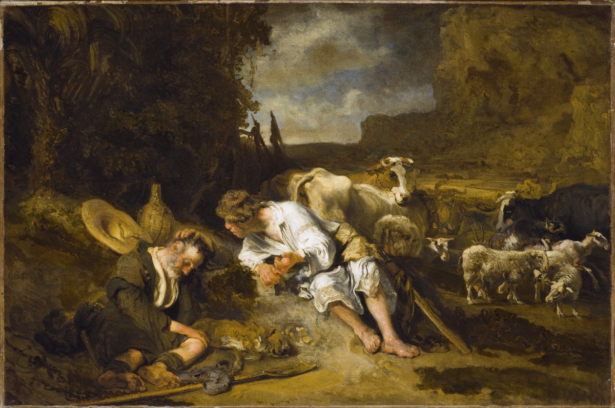 Mercury and Argus by Carel Fabritius