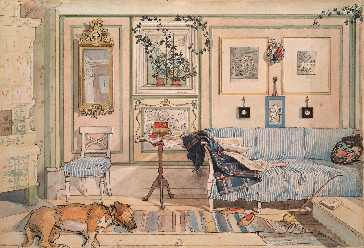 Cosy Corner by Carl Larsson