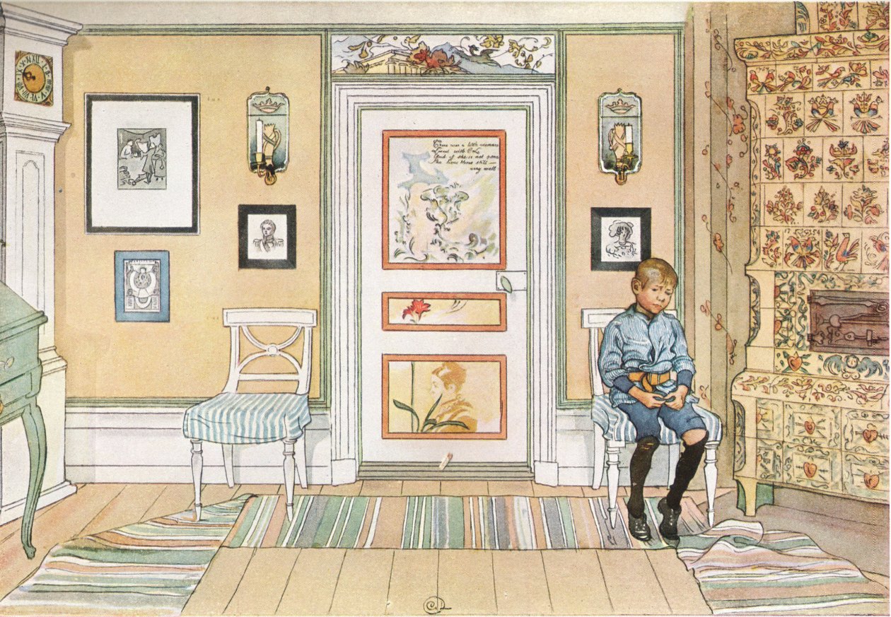 In the Corner by Carl Larsson