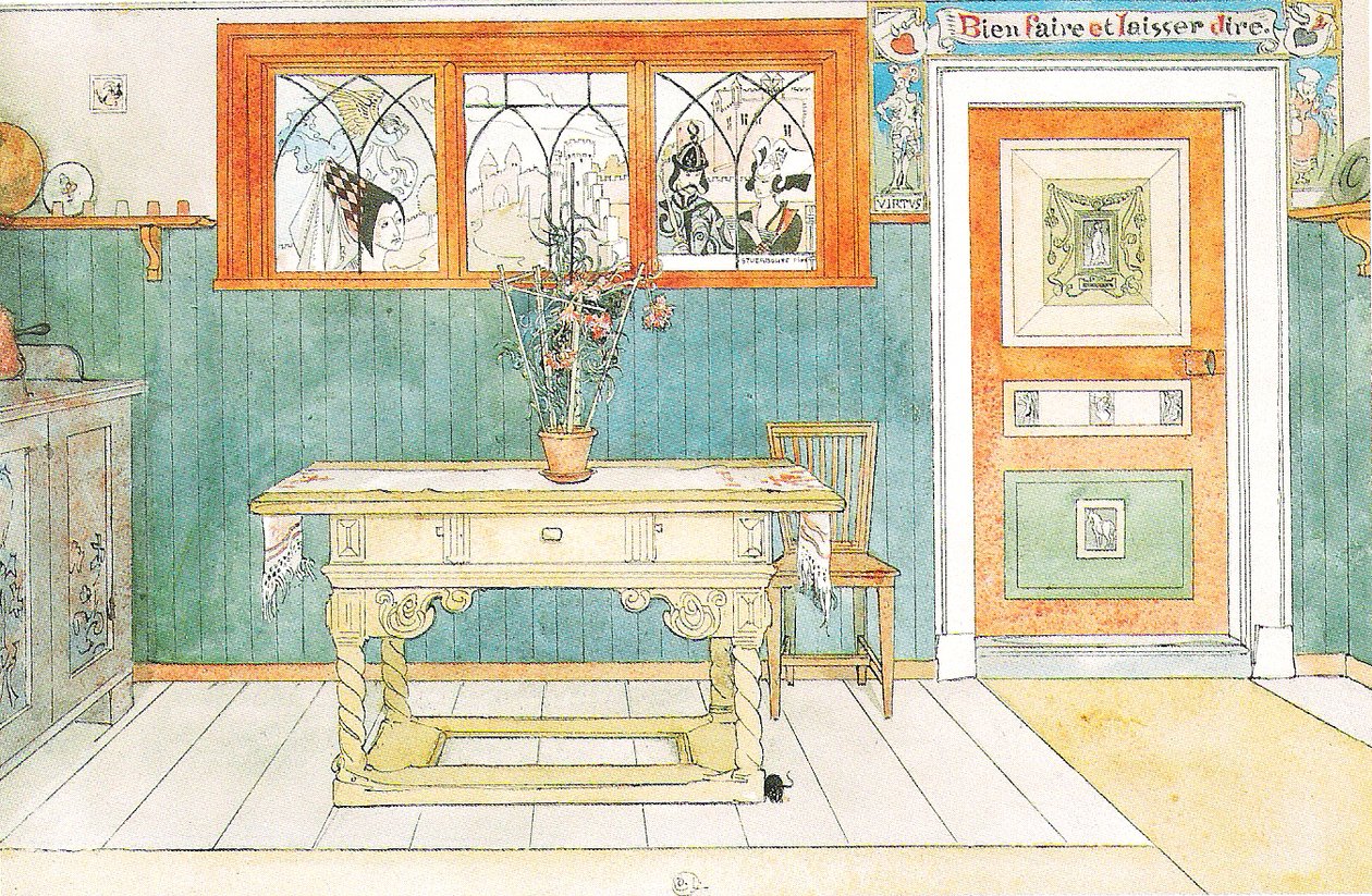The Dining Room by Carl Larsson