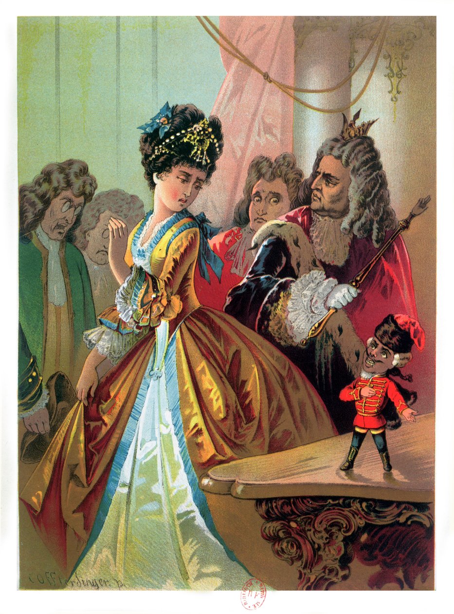 The Old King and the Nutcracker Prince, illustration from 