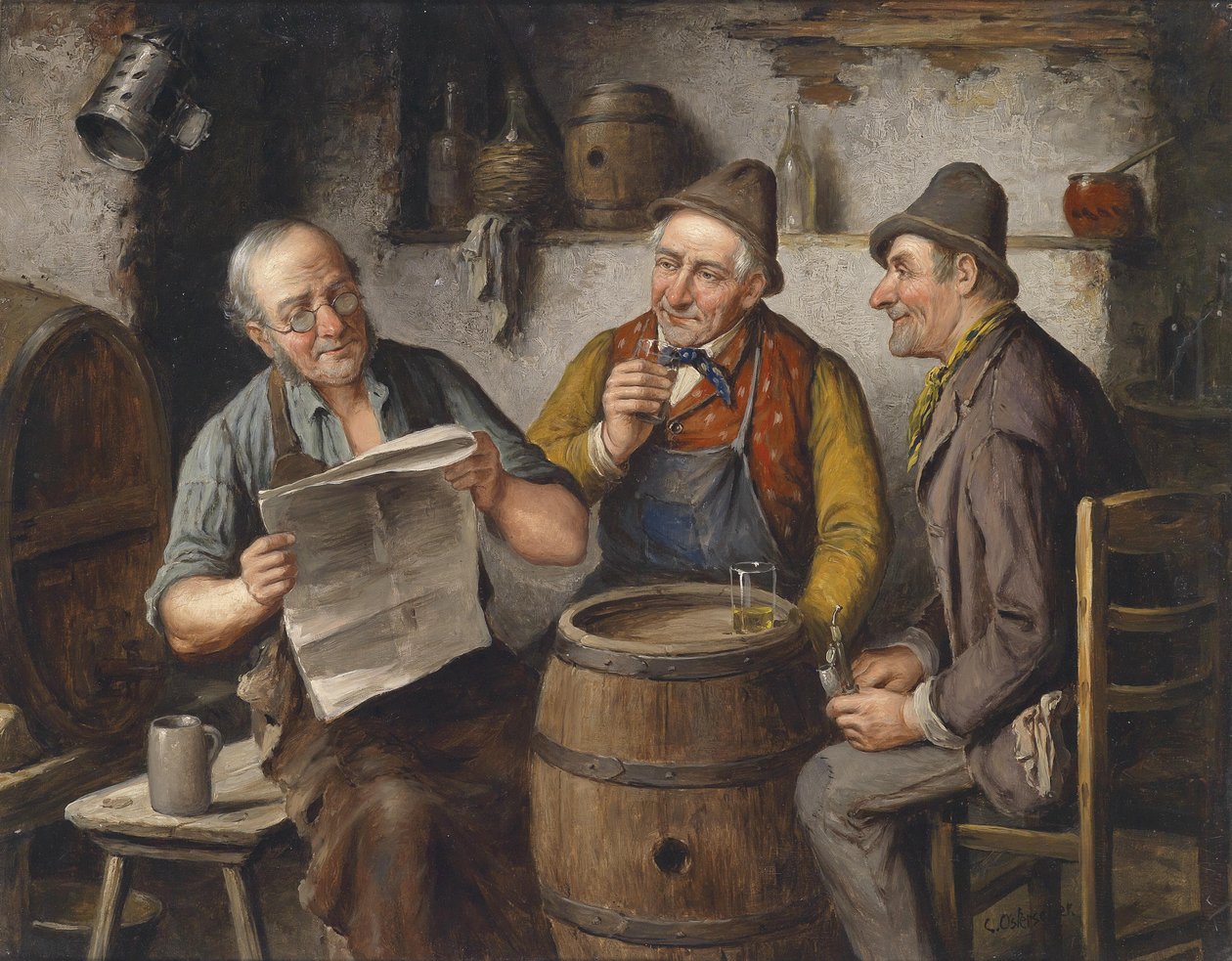 Tavern Politics by Carl Ostersetzer