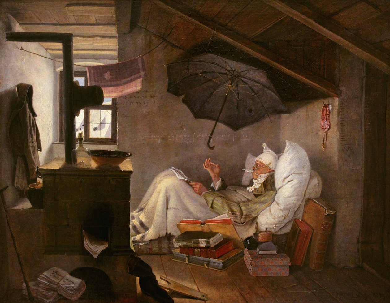 The Poor Poet by Carl Spitzweg