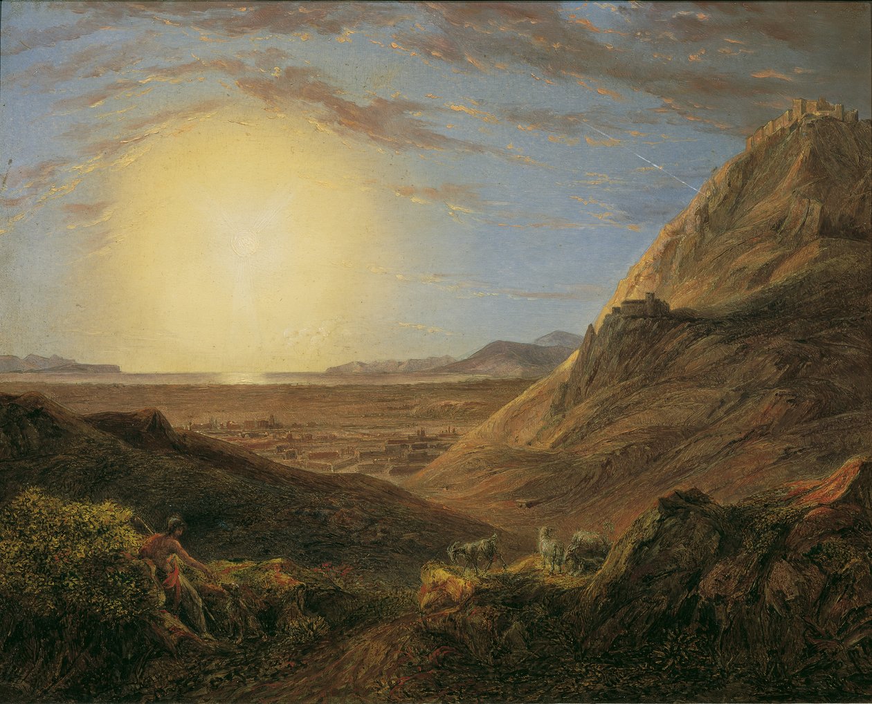 Athens After Sunrise by Carl Agricola