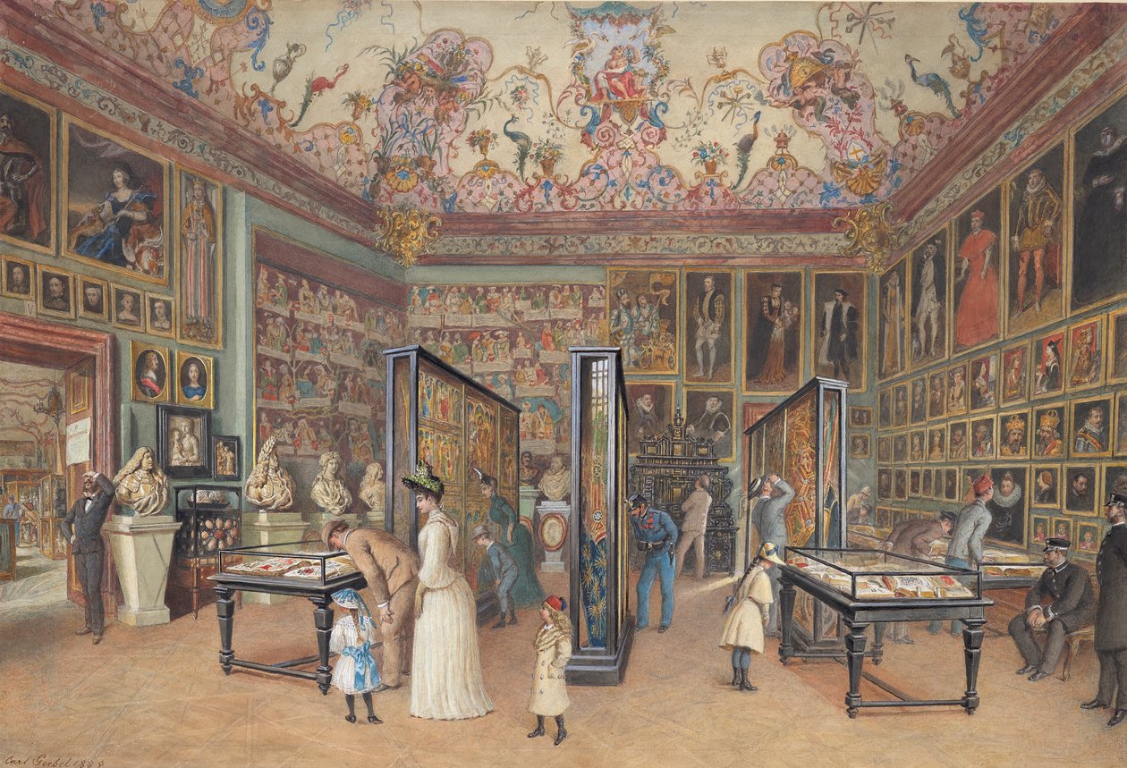 The Ancestral Hall by Carl Goebel d. J.