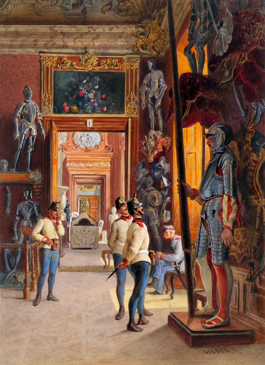 In the Ambras Collection by Carl Goebel d. J.