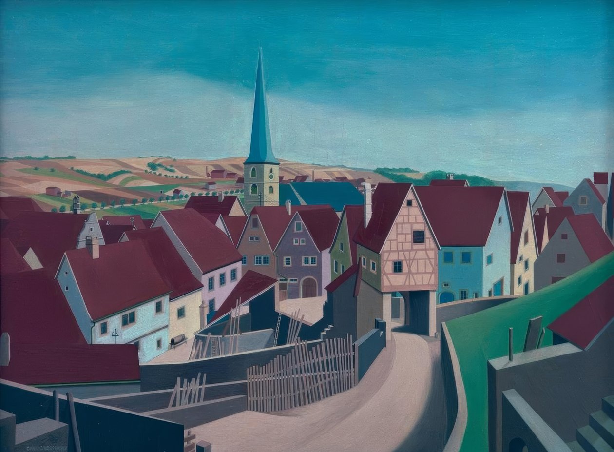 Franconian Village by Carl Grossberg