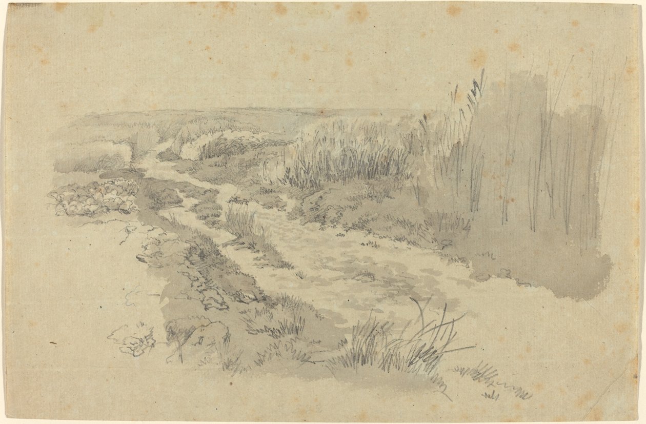 A Path through Fields near Leipzig by Carl Gustav Carus
