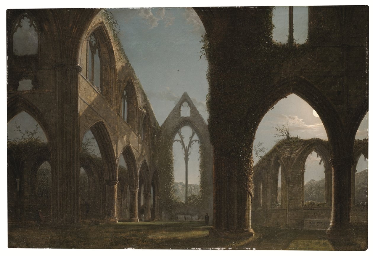 Tintern Abbey by Carl Gustav Carus