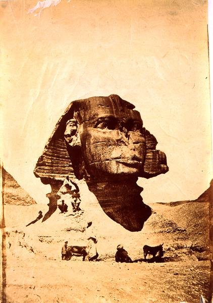 Sphinx at Giza by Carl Haag