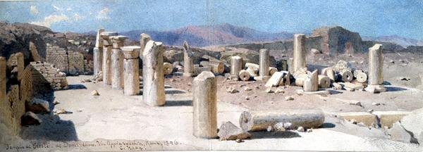 The Appian Way by Carl Haag