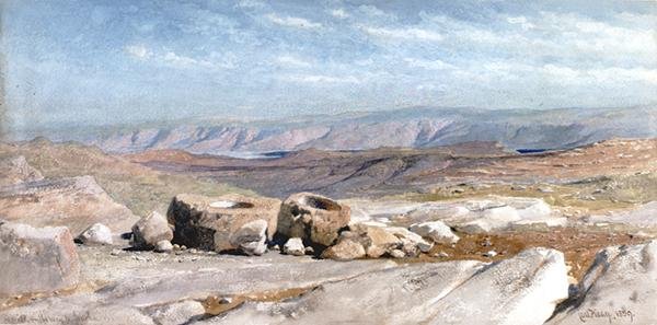 The Well on the Way to Jericho by Carl Haag