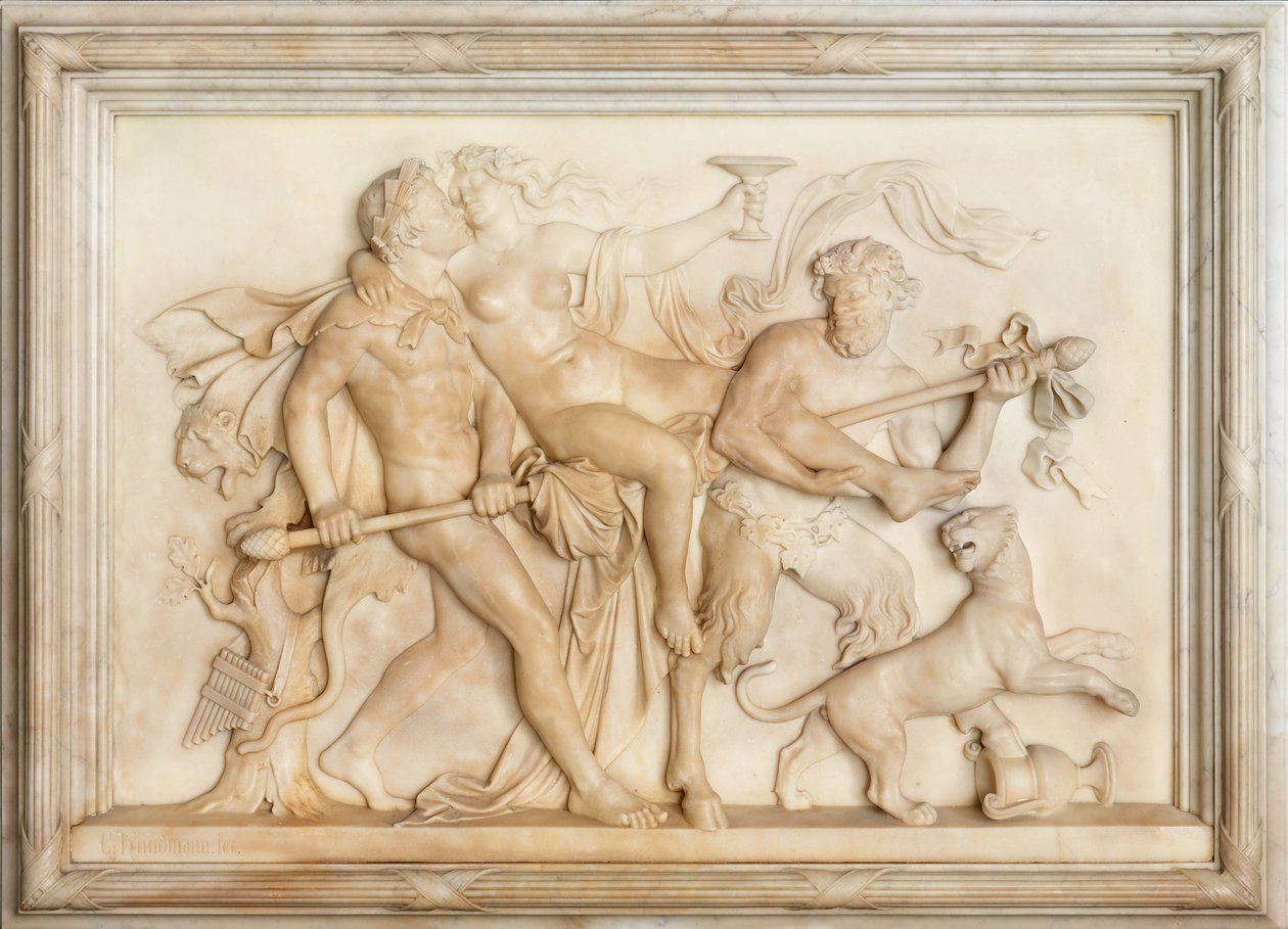 Procession of Bacchantes by Carl Kundmann