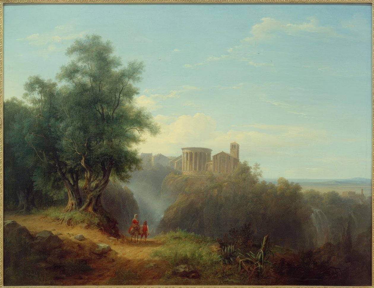 View of Tivoli by Carl Morgenstern