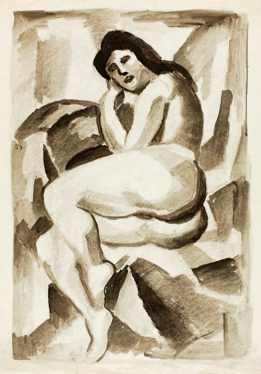 Reclining Nude by Carl Newman