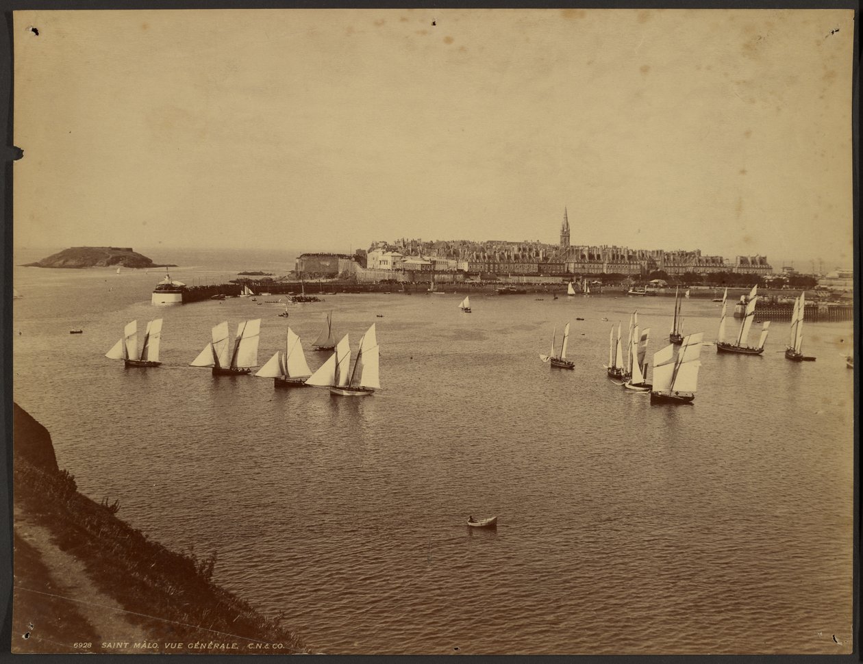 Saint Malo. General View. by Carl Norman