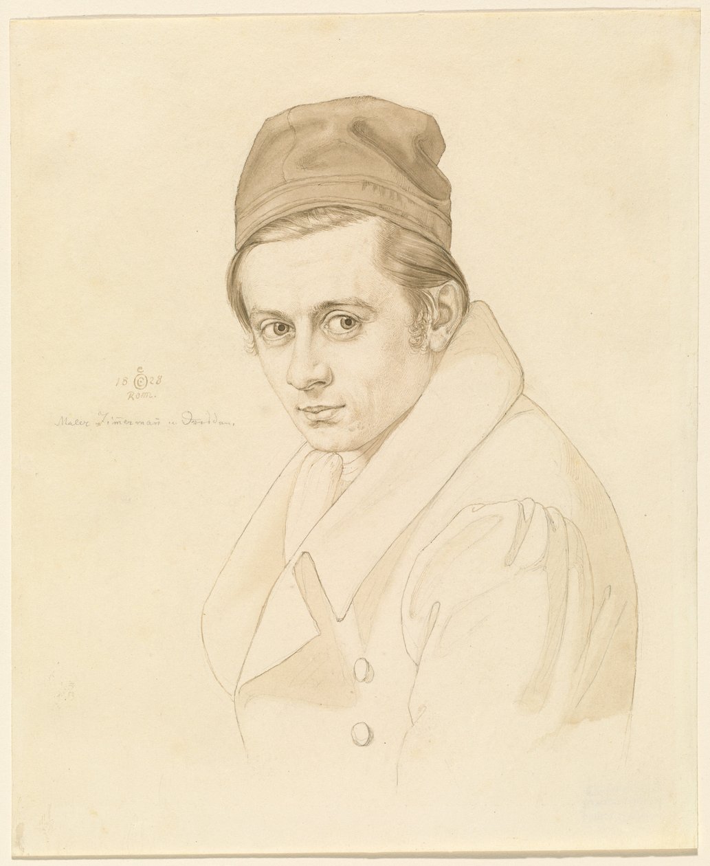 Adolf Zimmermann by Carl Oesterley