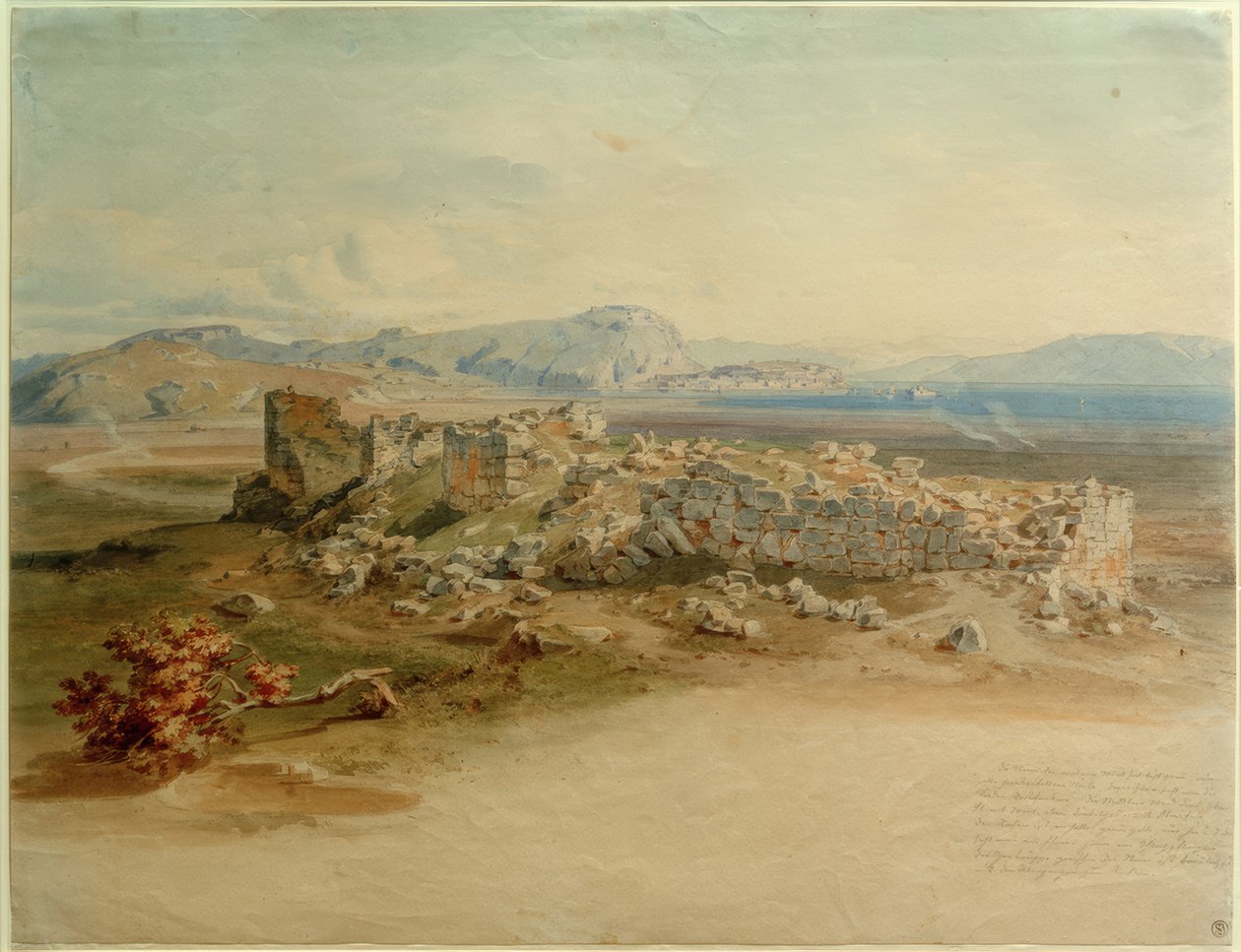 Tiryns by Carl Rottmann