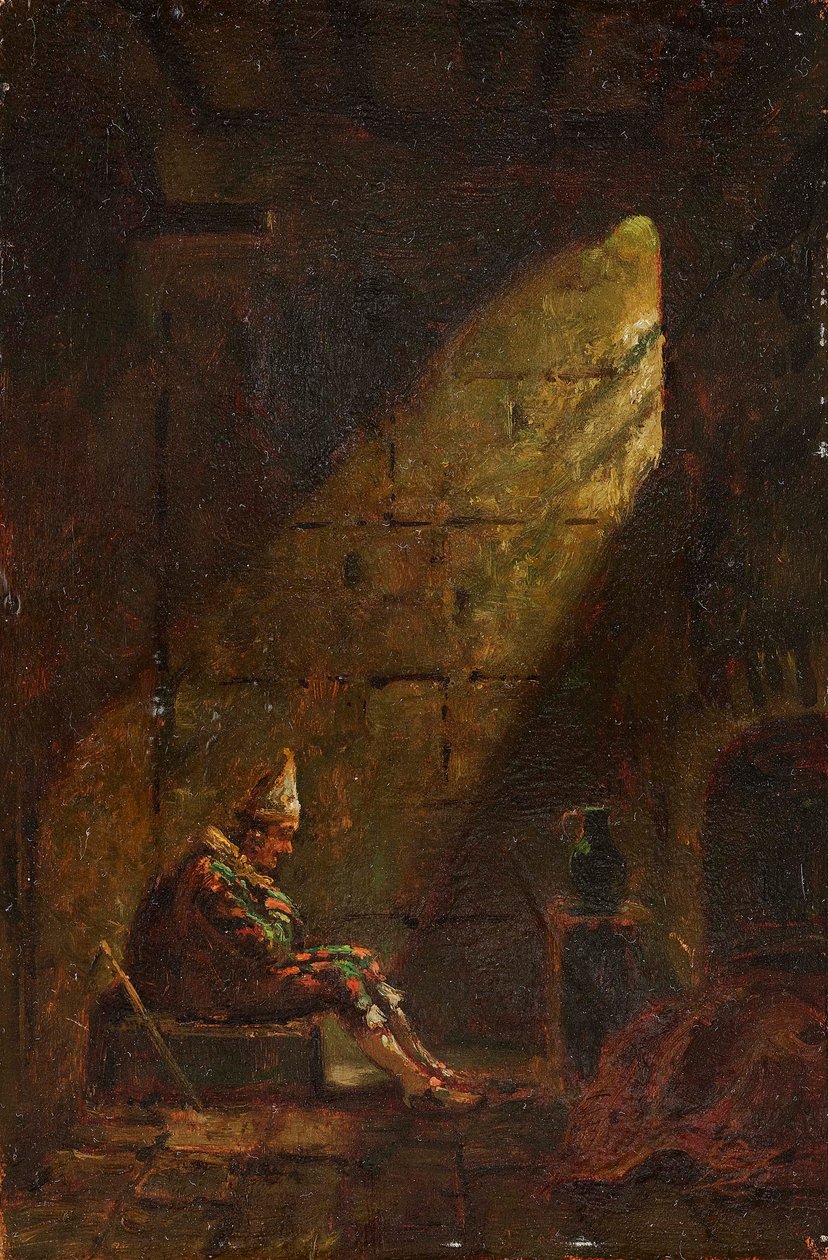 Ash Wednesday by Carl Spitzweg