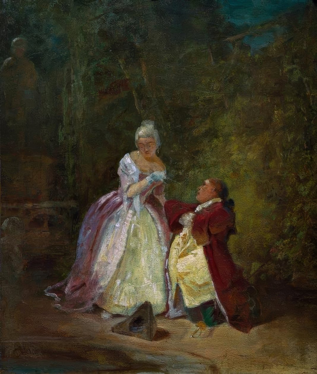 The Proposal by Carl Spitzweg