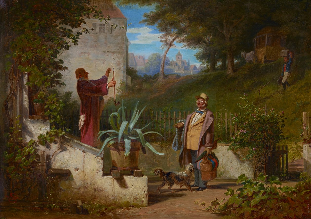 The Youth Friends by Carl Spitzweg
