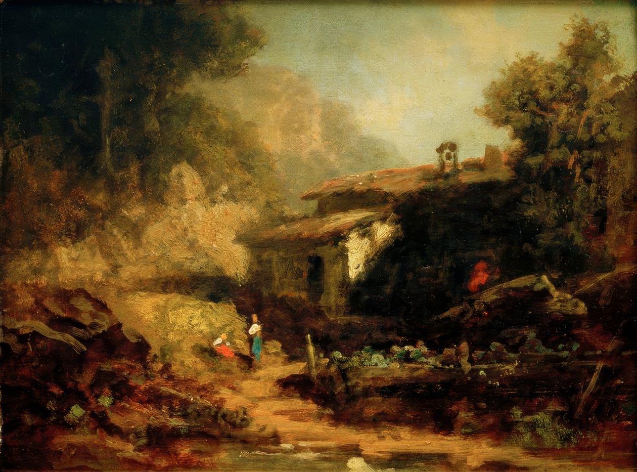 Mill in the Mountains by Carl Spitzweg