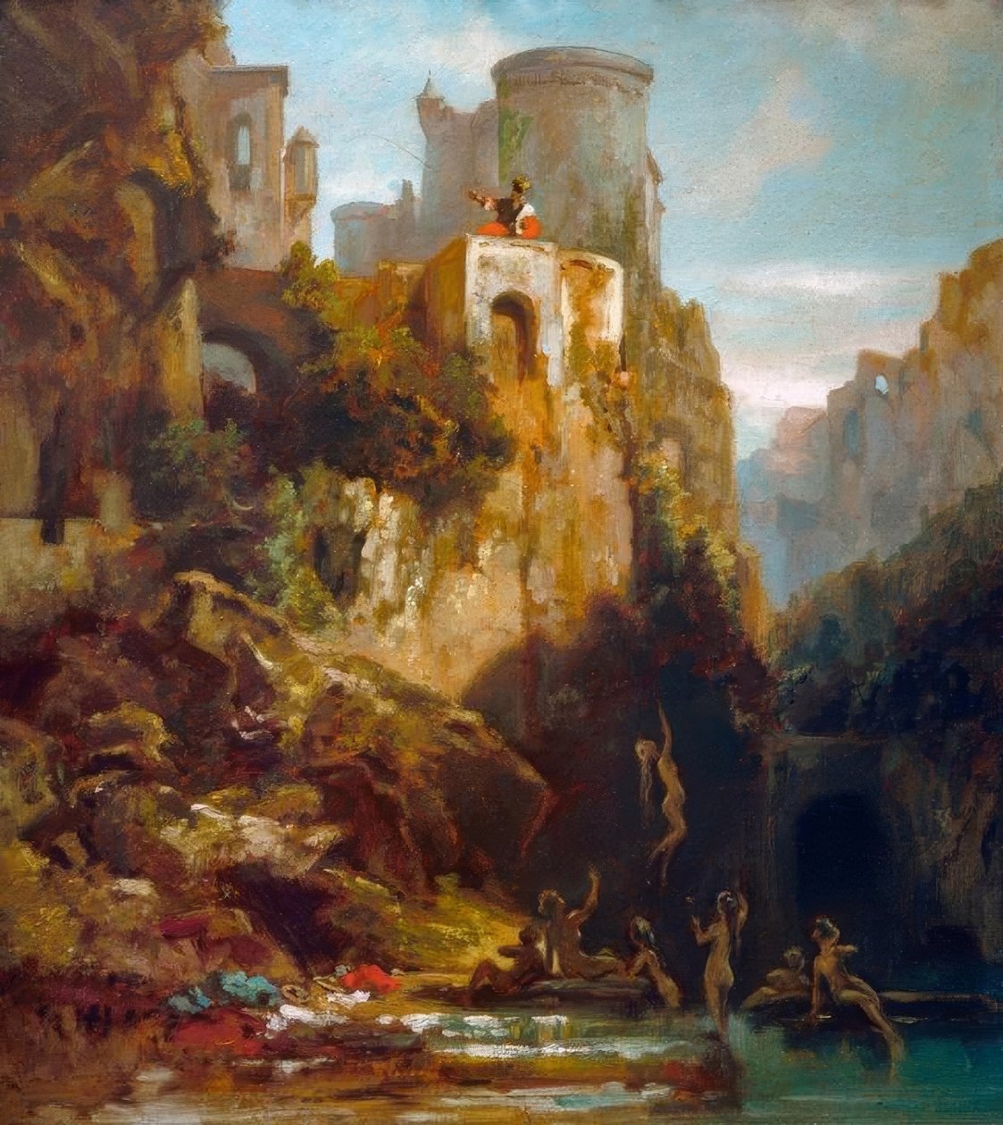 Nixie Catch by Carl Spitzweg