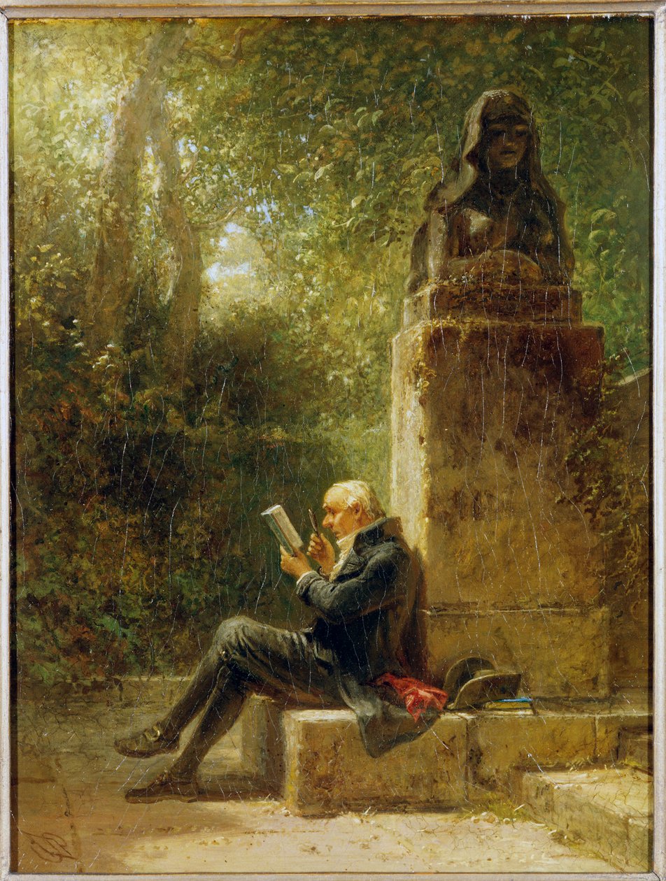 The Philosopher by Carl Spitzweg