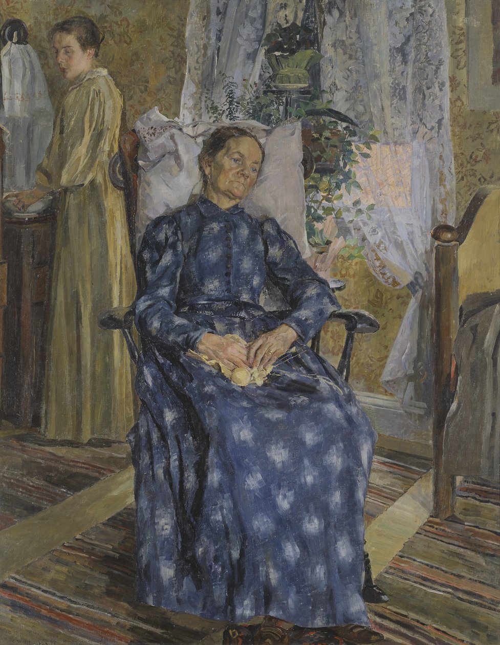 Tired by Carl Wilhelm Wilhelmson