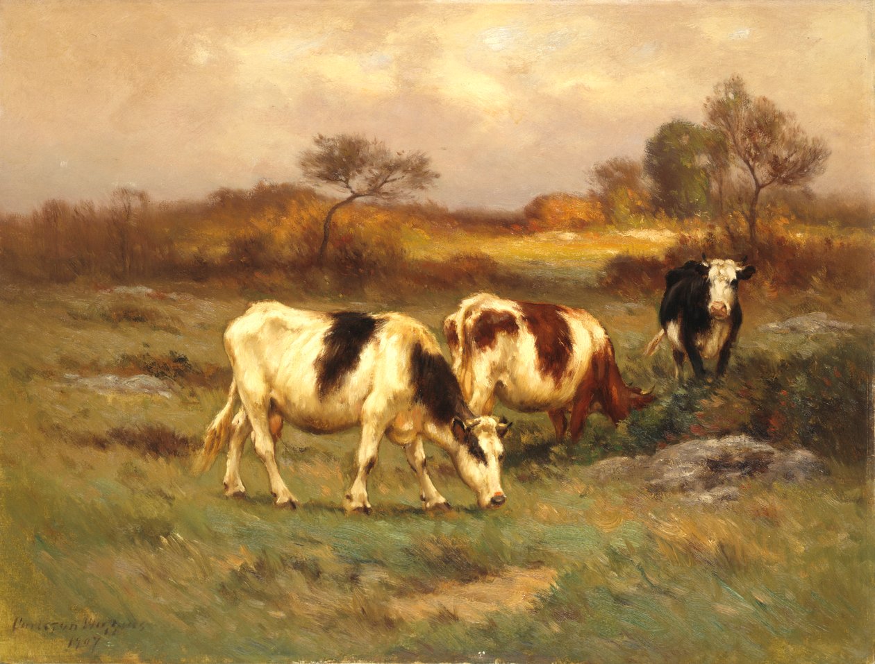 The Pasture Lot, 1907 by Carleton Wiggins