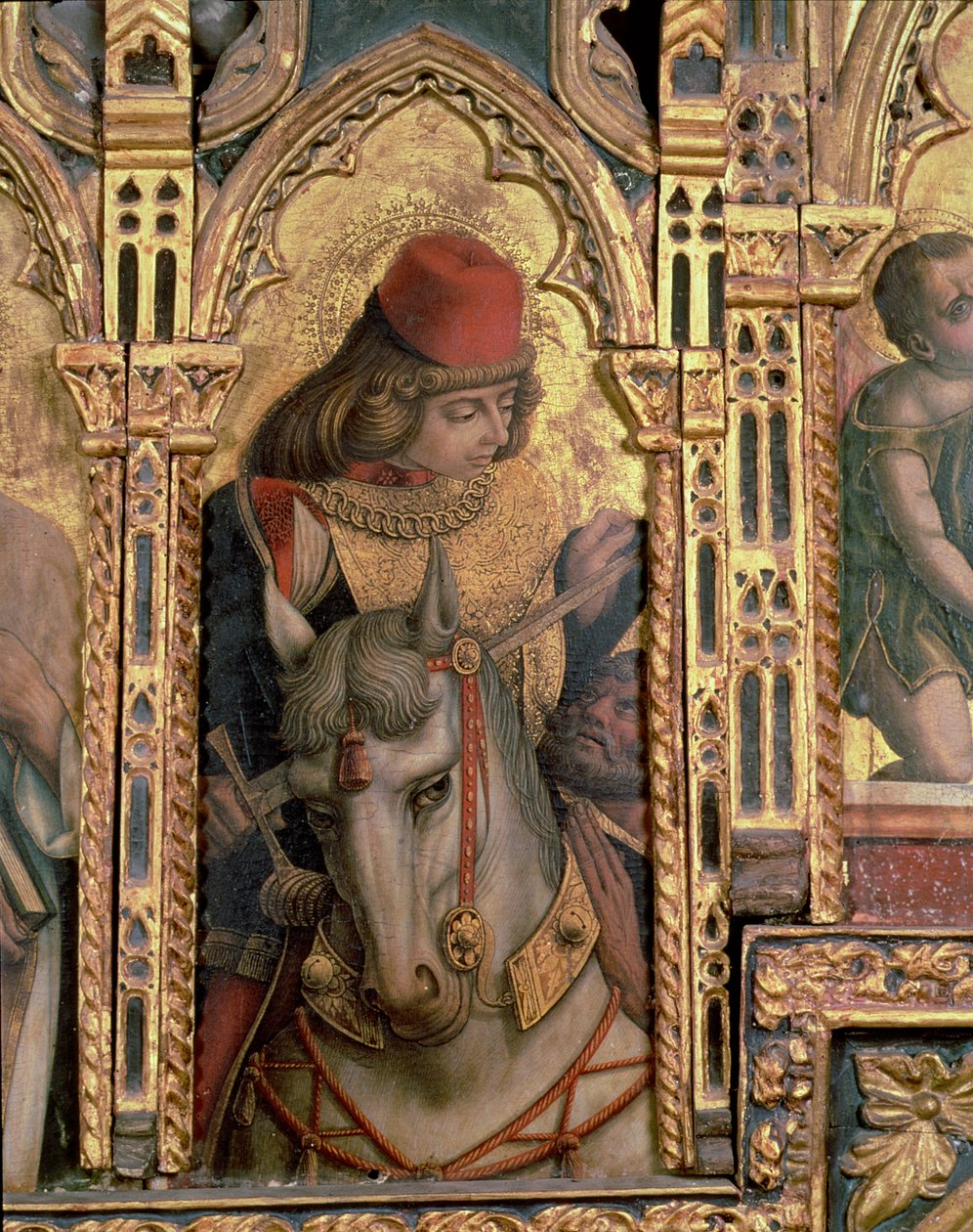 St. Martin (detail) by Carlo Crivelli