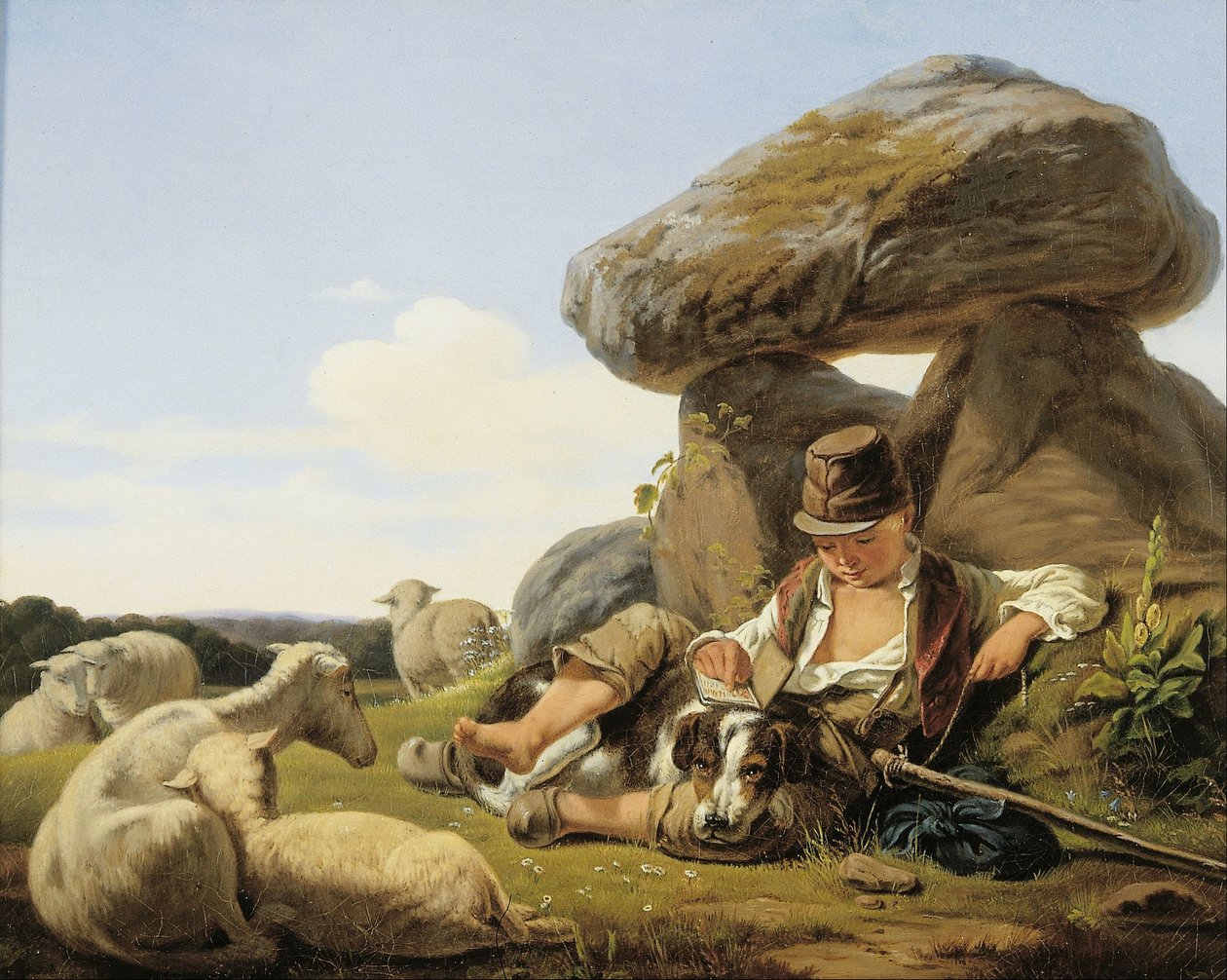The Little Shepherd Boy by Carlo Dalgas