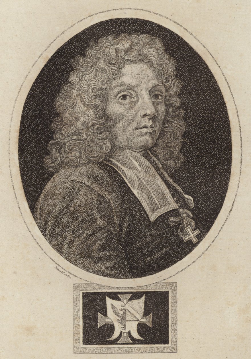 Self portrait of Carlo Maratta by Carlo Maratta or Maratti