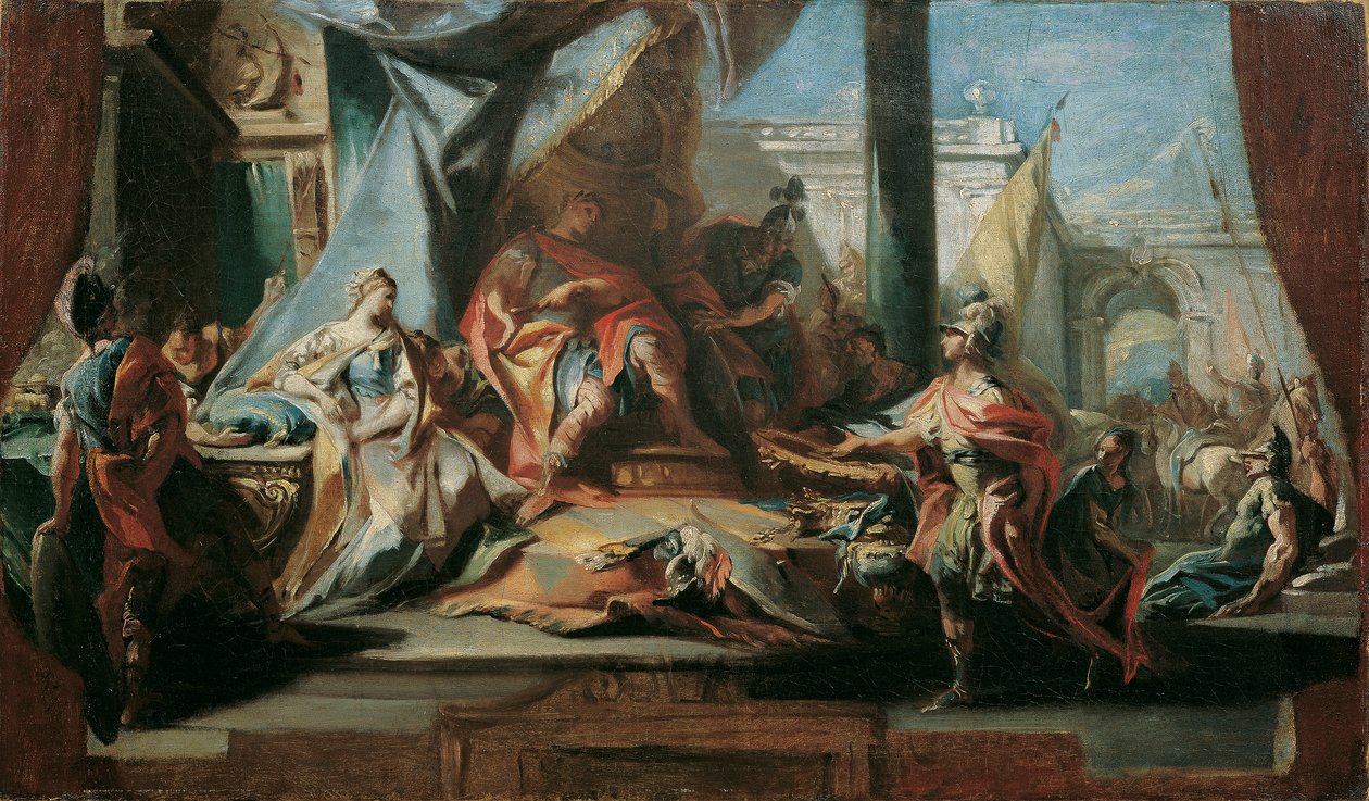 The Generosity of Scipio by Carlo Carlone