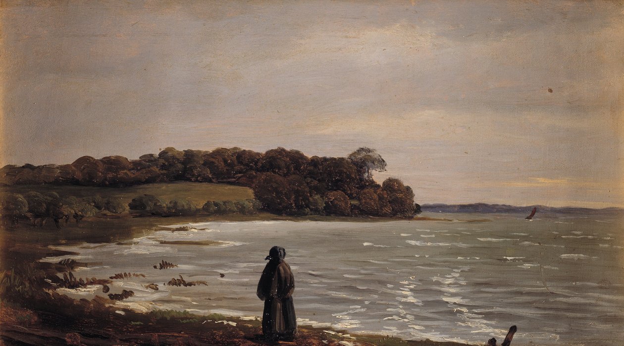 By Præstø Fjord in the Wind by Carlo Dalgas