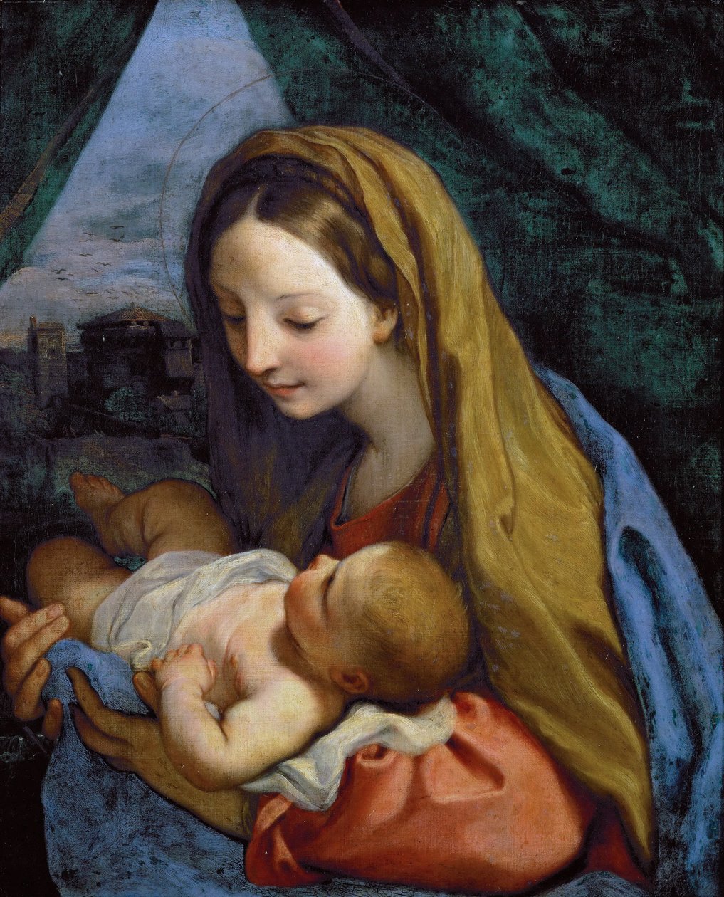 Madonna and Child by Carlo Maratta or Maratti