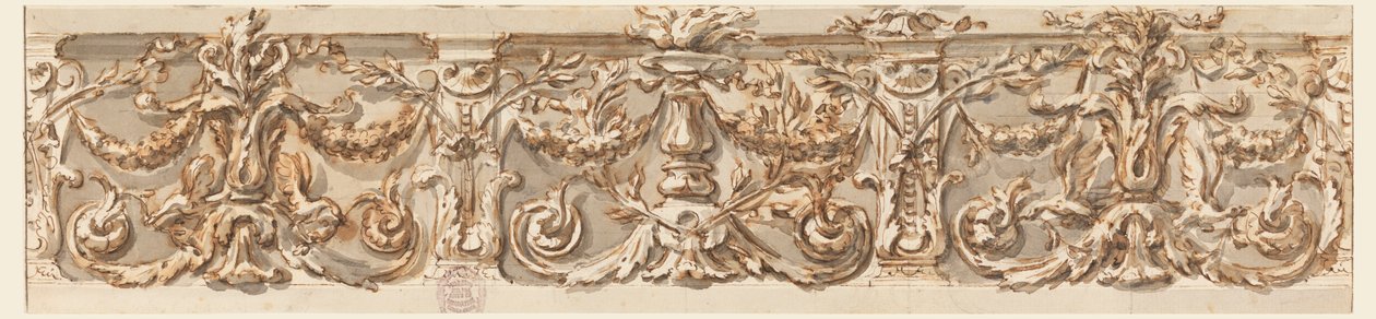 Design for a Frieze by Carlo Marchionni