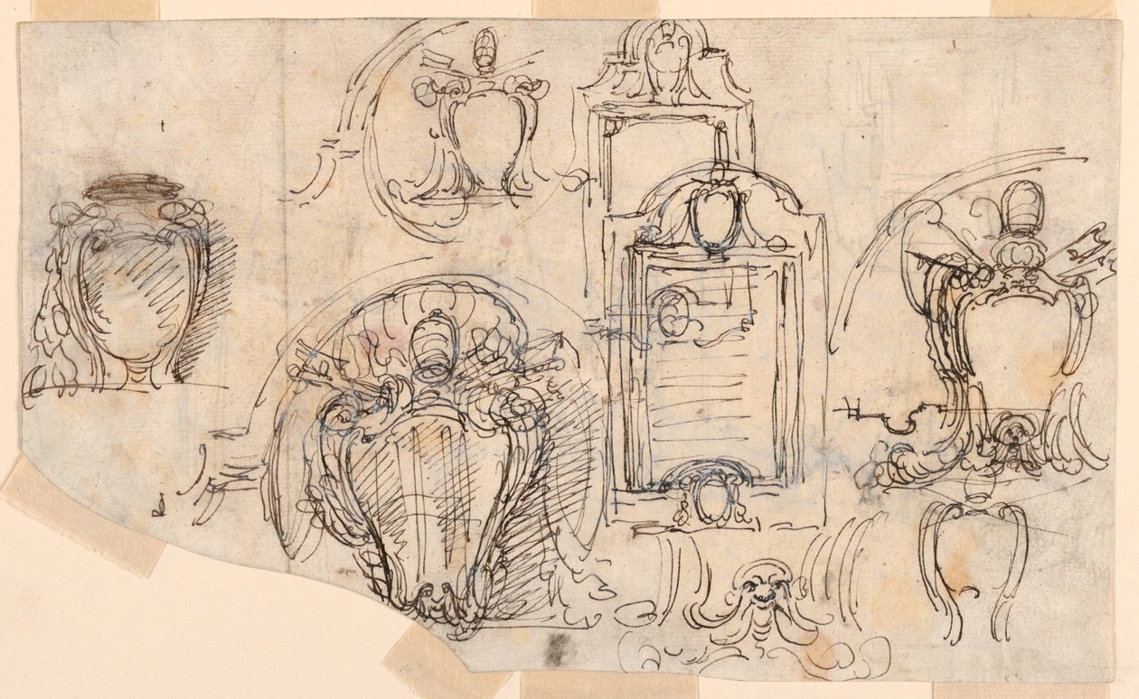 Sketches, 1740–58 by Carlo Marchionni