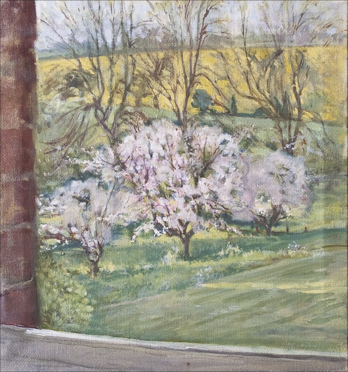 Spring from Our Window, 2005 by Caroline Hervey Bathurst