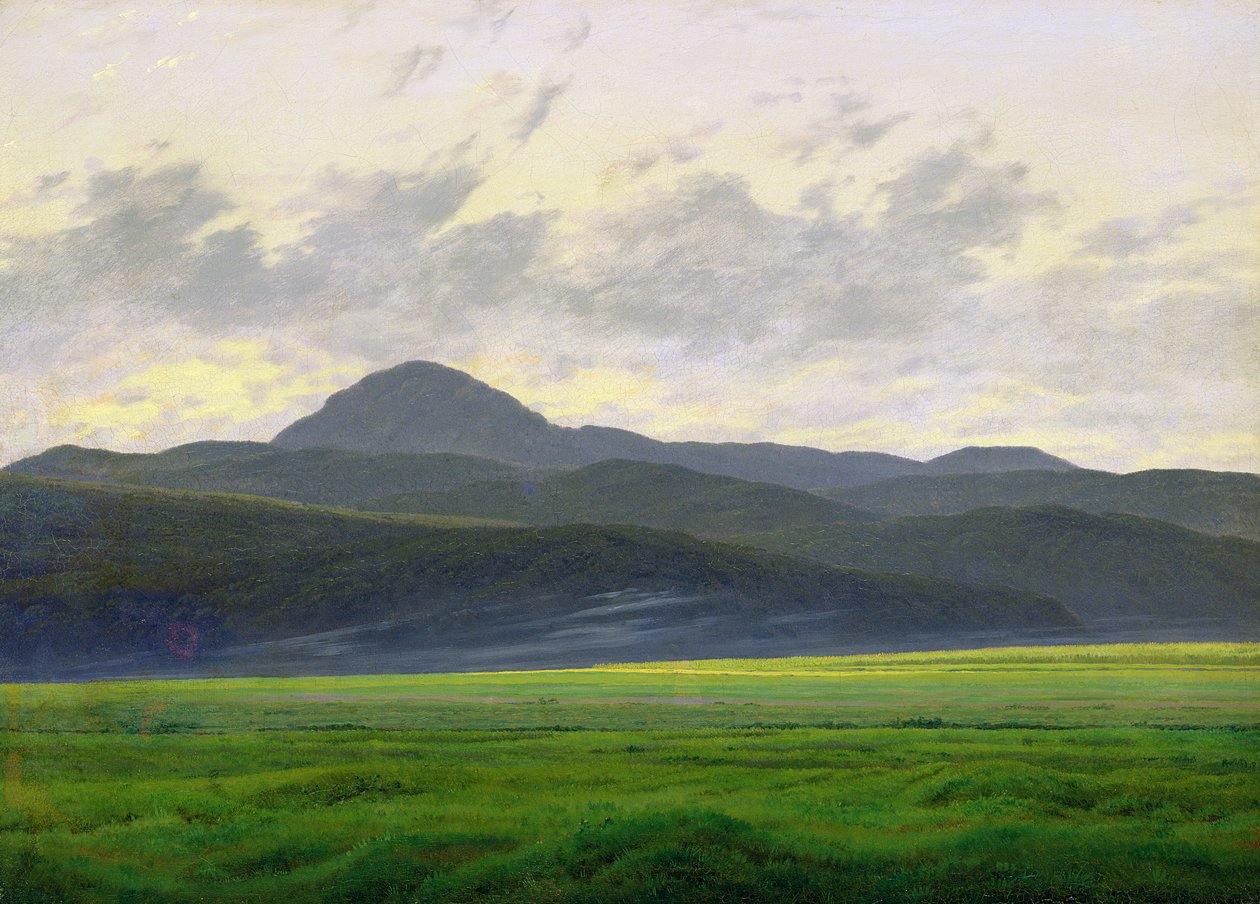 Mountainous Landscape by Caspar David Friedrich