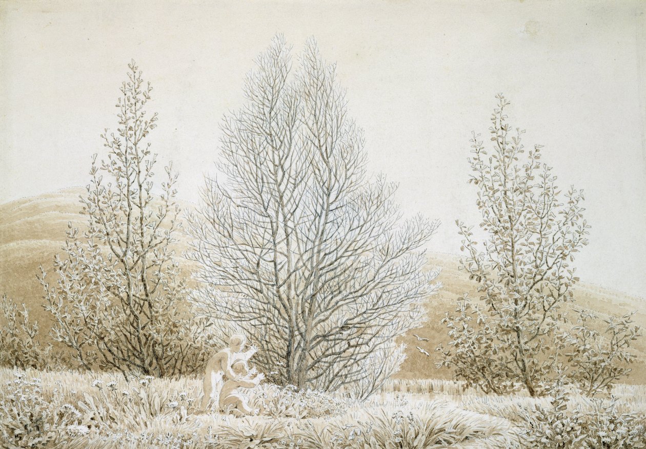 Spring by Caspar David Friedrich